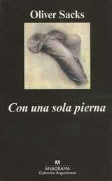 Con una sola pierna