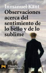 Observaciones sobre el sentimiento de lo bello y lo sublime